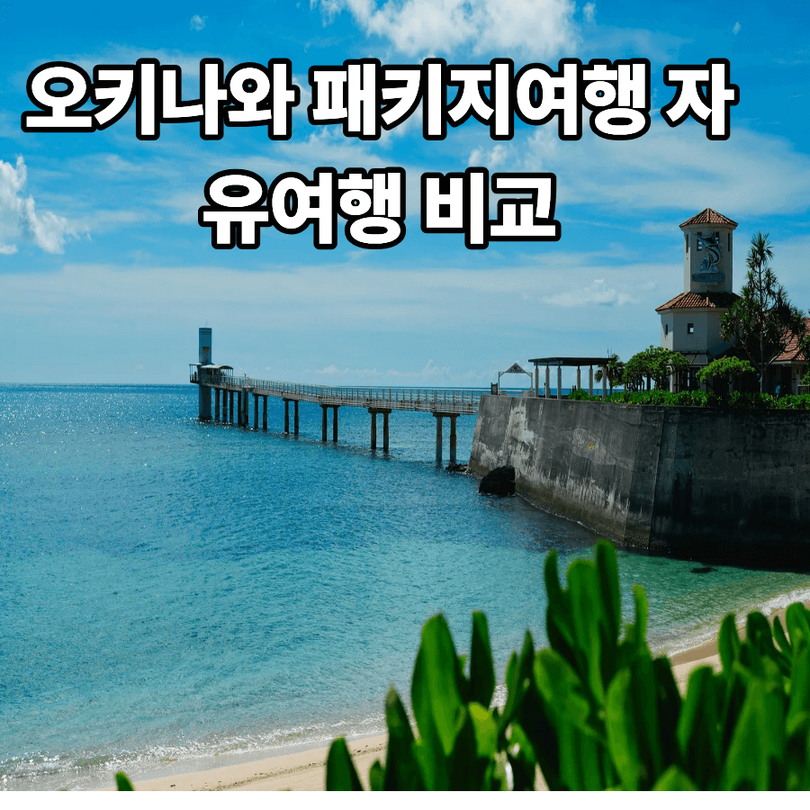 오키나와 -패키지여행- 자유여행- 비교
