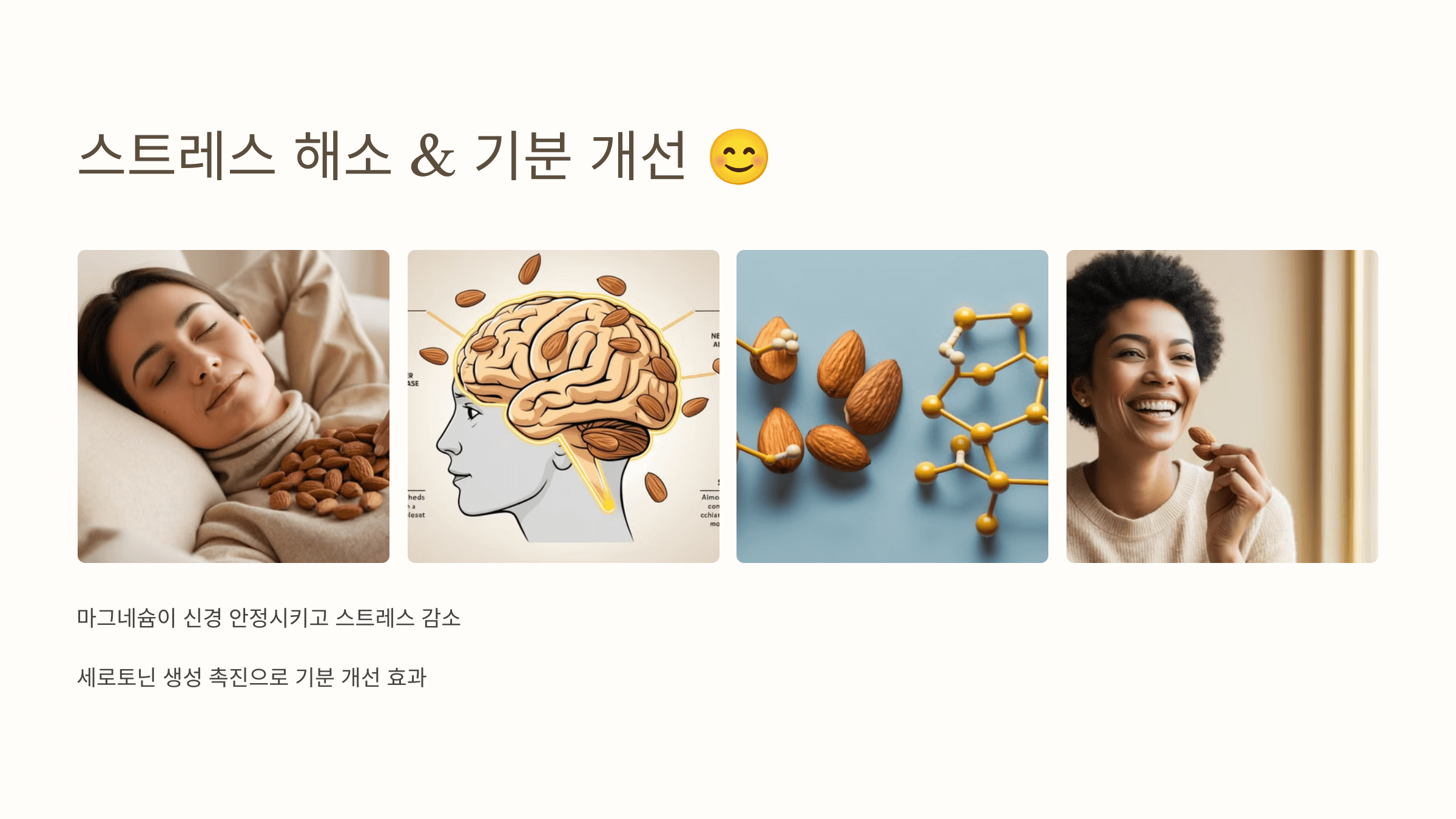 아몬드 사진입니다.