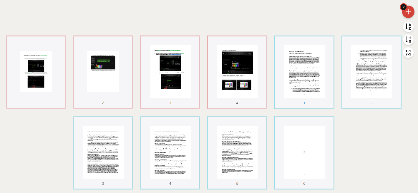 ILovePDF 추가된 화면