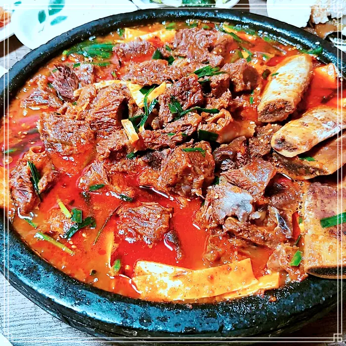 경남 거창 맛집 소갈비찜