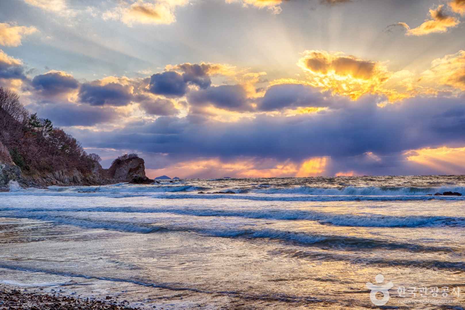 태안 운여해변 일몰