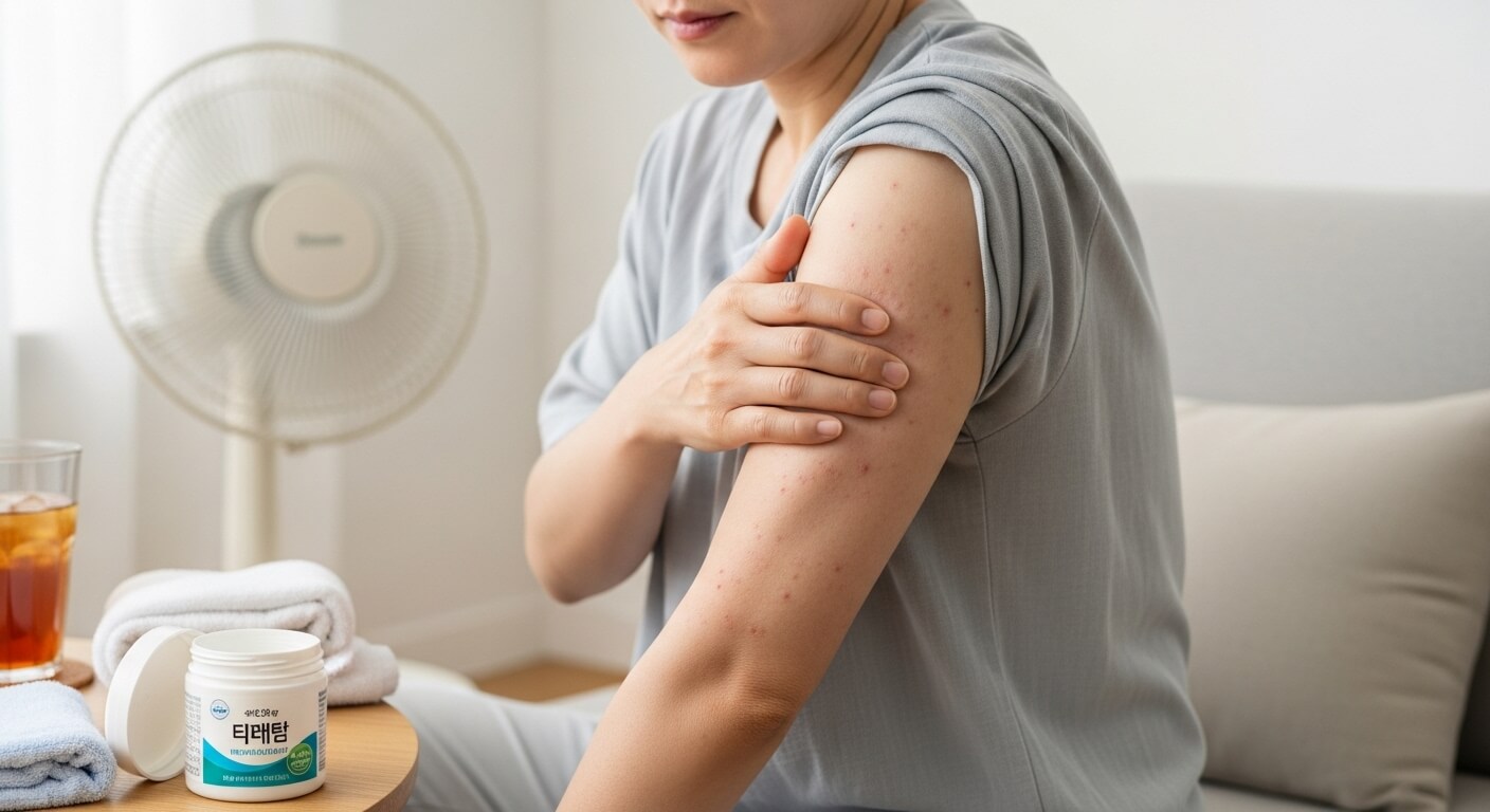 땀띠 가라앉히는 방법