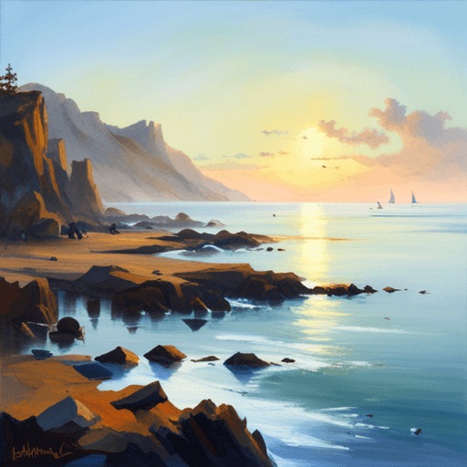 푸른 바다를 보는 꿈 해몽 해석