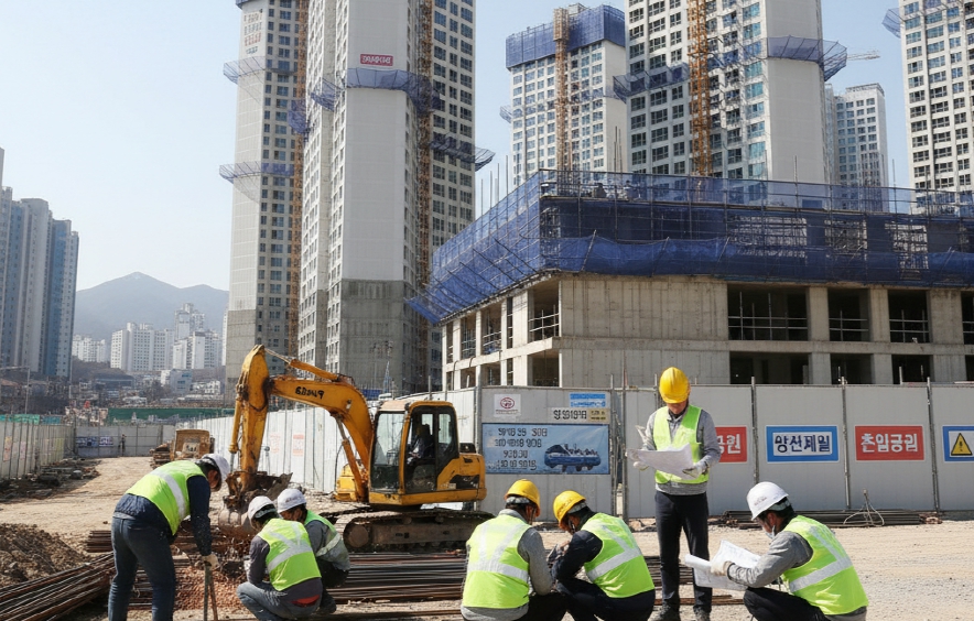 건설 현장 이미지