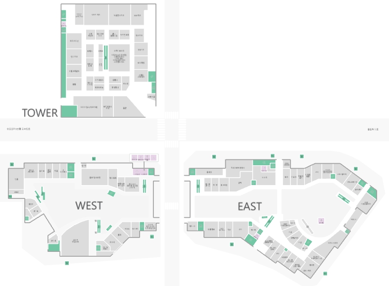 김포 현대아울렛 층별 안내