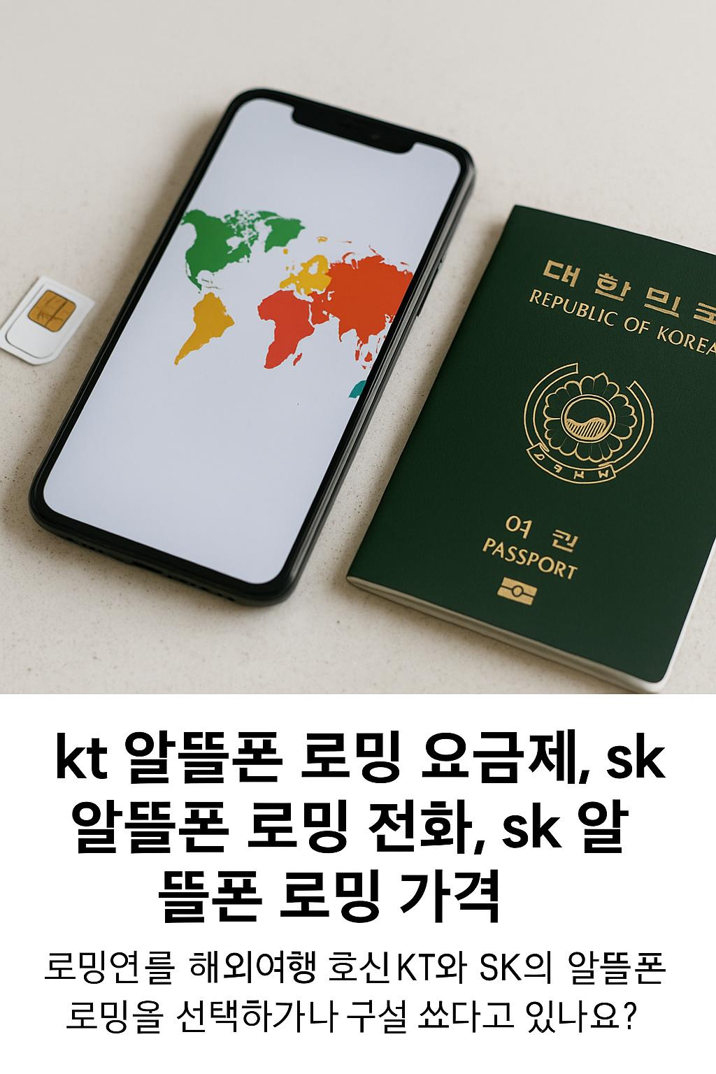 sk알뜰폰 로밍