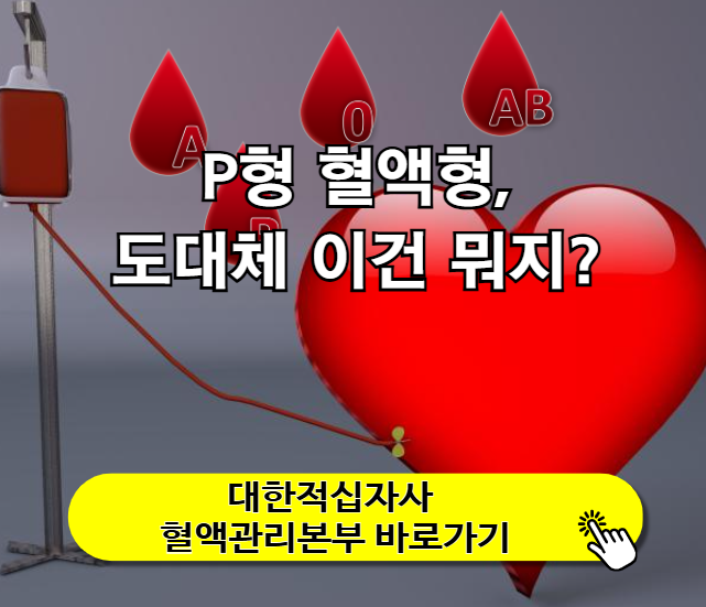 P형 혈액형, 도대체 이건 뭐지? P형 검사 방법은?