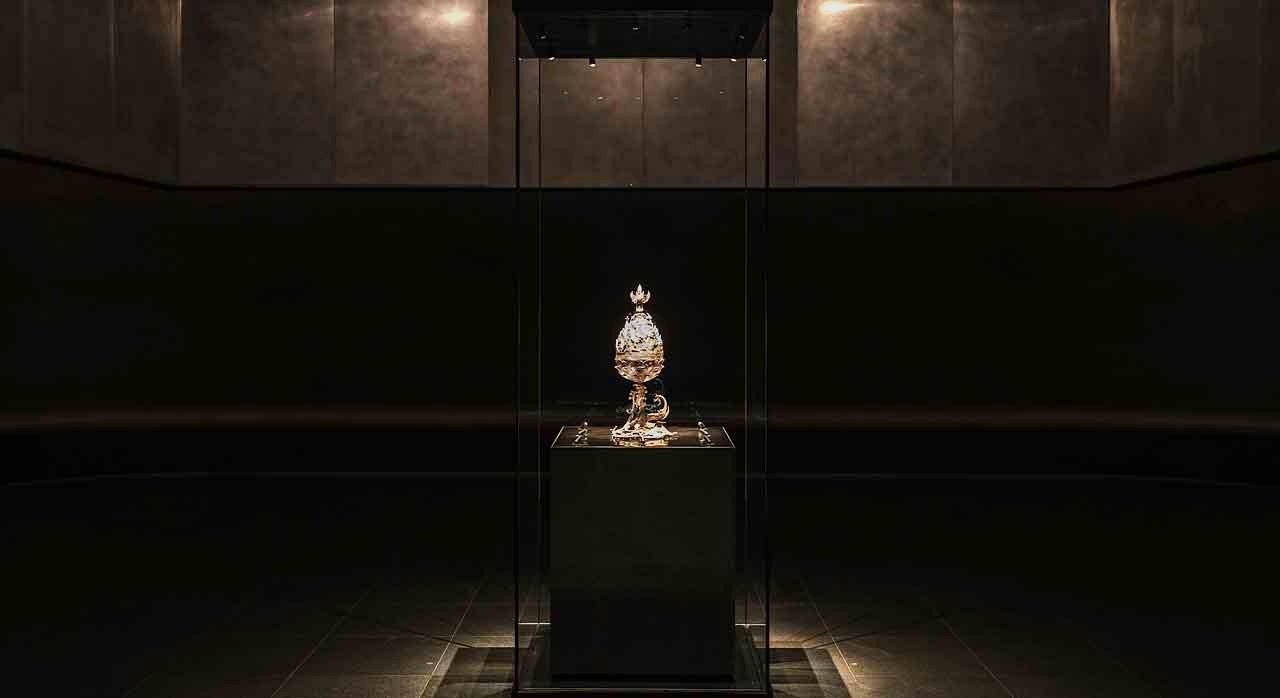 오직 향로만 놓인 &lsquo;백제금동대향로실&rsquo;의 전경이다. [ⓒ인스타그램 buyeo.museum]