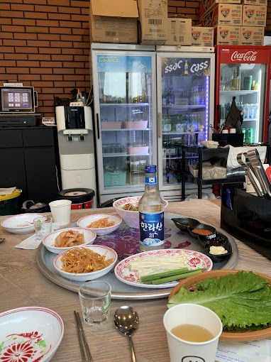 광교 카페거리 냉삼집 '정옥집'