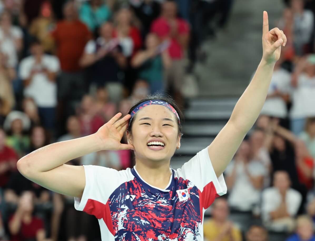 안세영 금메달&amp;#44; 슈퍼 그랜드 슬램 달성[파리올림픽 결승전 영상]