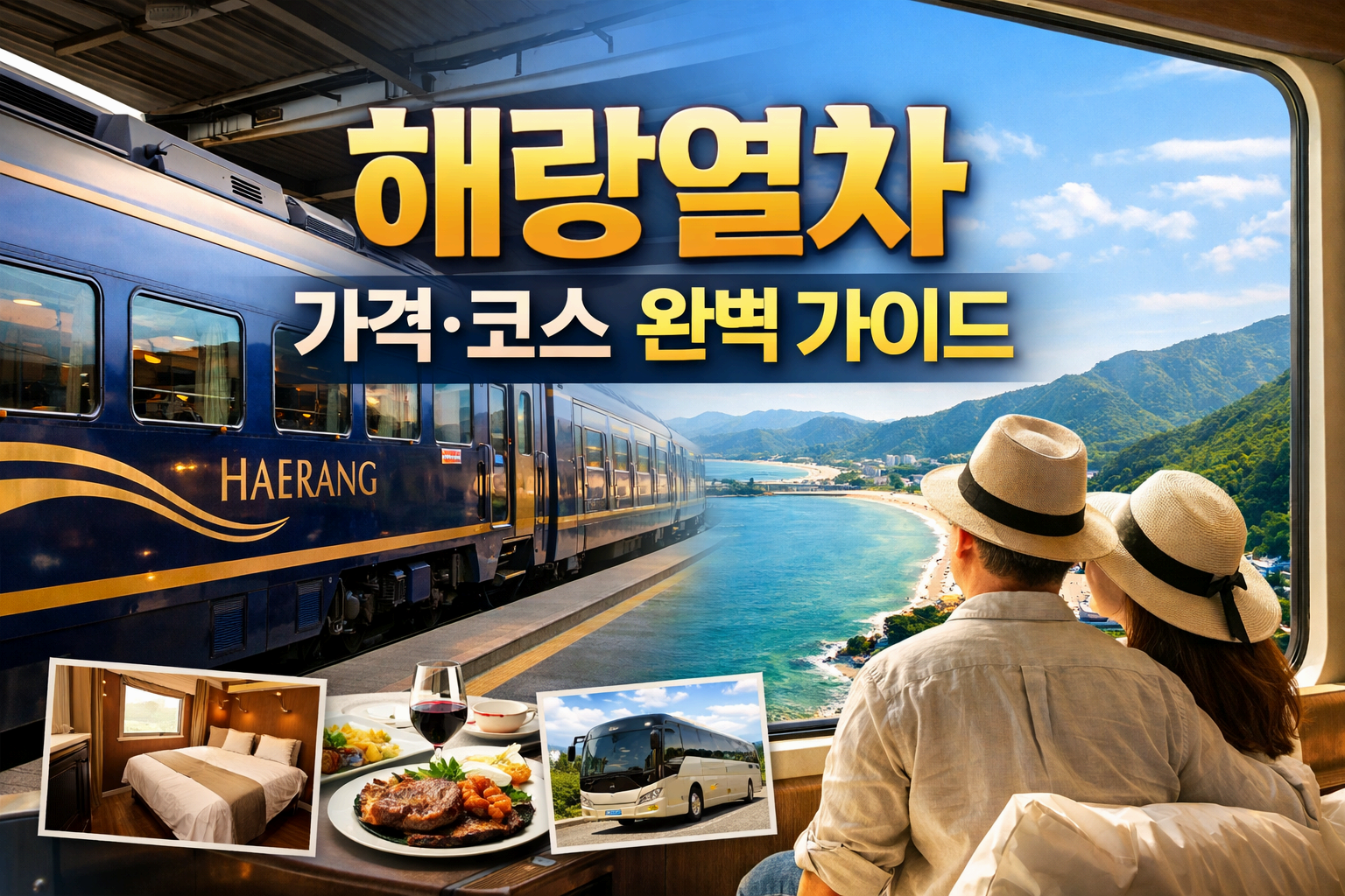 해랑열차 가격 코스 총정리! 럭셔리 국내 기차여행 완벽 가이드