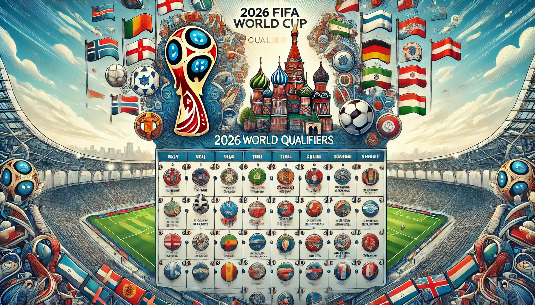 2026 FIFA 북중미 월드컵 아시아 3차 예선 경기일정