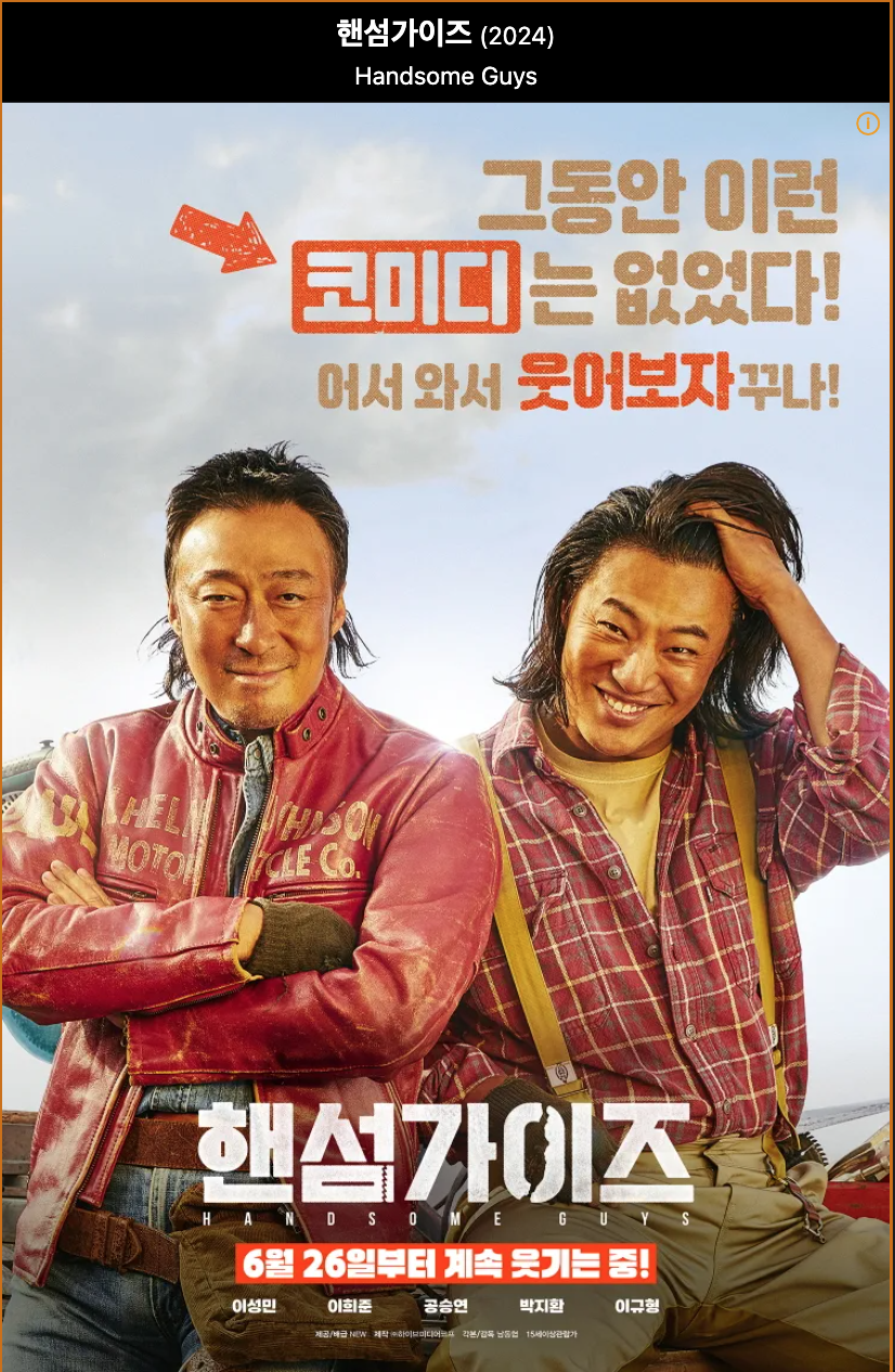 영화 핸섬 가이즈