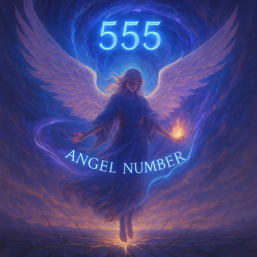 자주 보이는 숫자 555 ㅡ 무너지는 것이 아니라, 변하고 있는 중이다