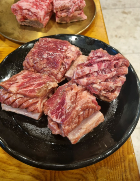 명월갈비 대표 메뉴 