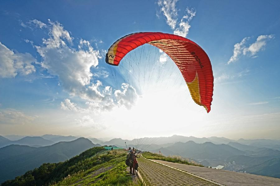양방산 활공장 / 출처=단양군