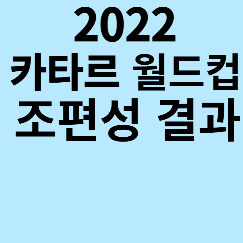 2022 카타르 월드컵 G조
