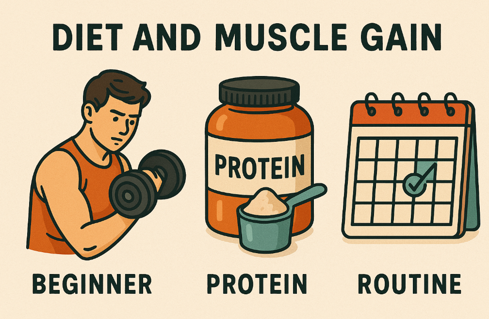 다이어트와 근육증가 (초보, 단백질, 루틴) 사진