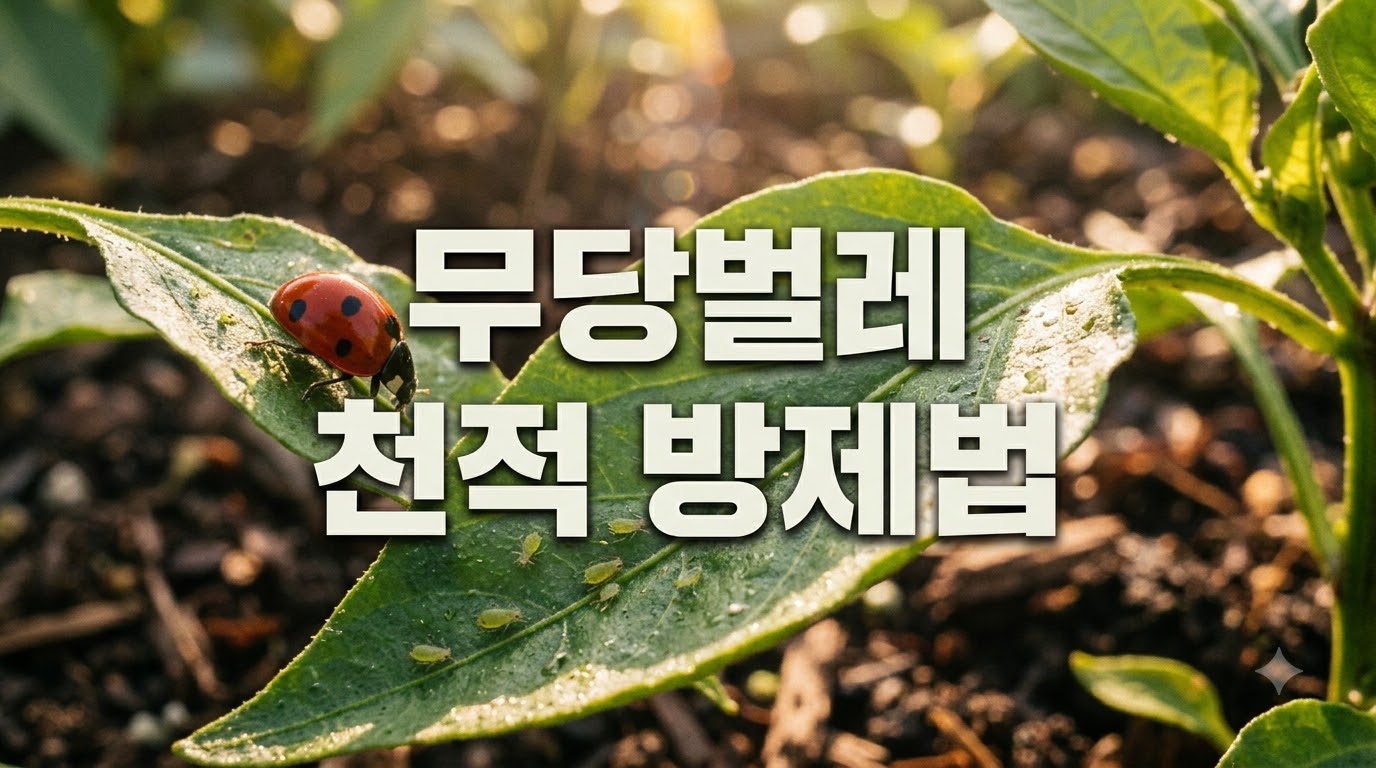 무당벌레 천적 방제법