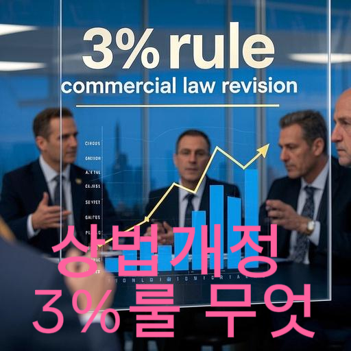 상법개정 3%룰, 무엇인가?
