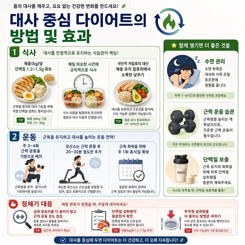 대사중심 다이어트 방법