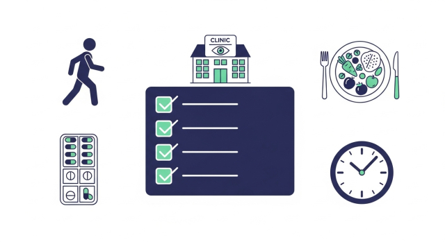 녹내장, 생활습관 관리와 정기 안과 방문 체크리스트