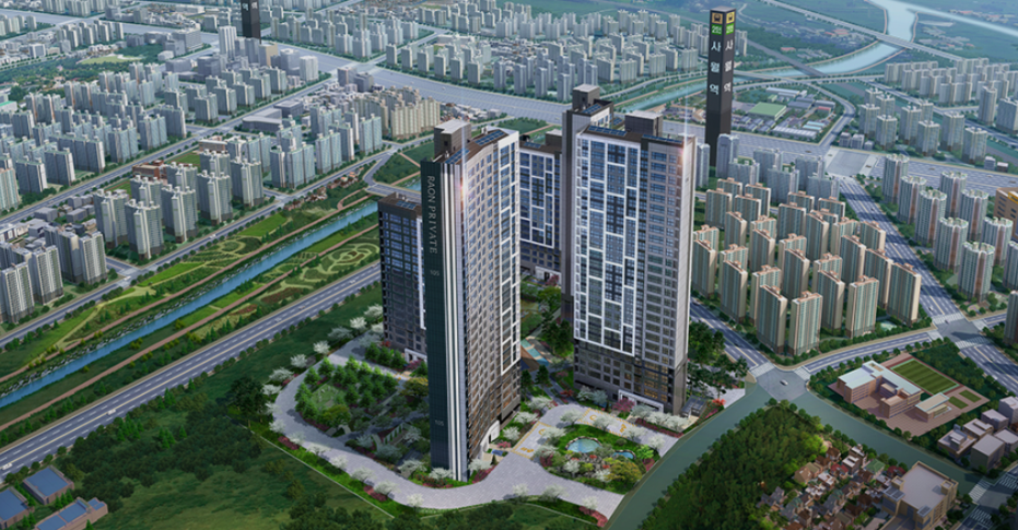 시지 라온프라이빗 전경도