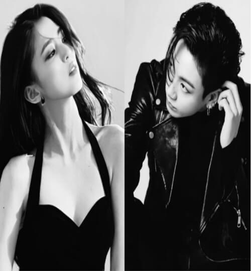 방탄 정국 한소희