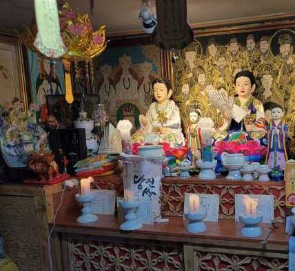 시흥 신점 잘 보는 집 신당 측면