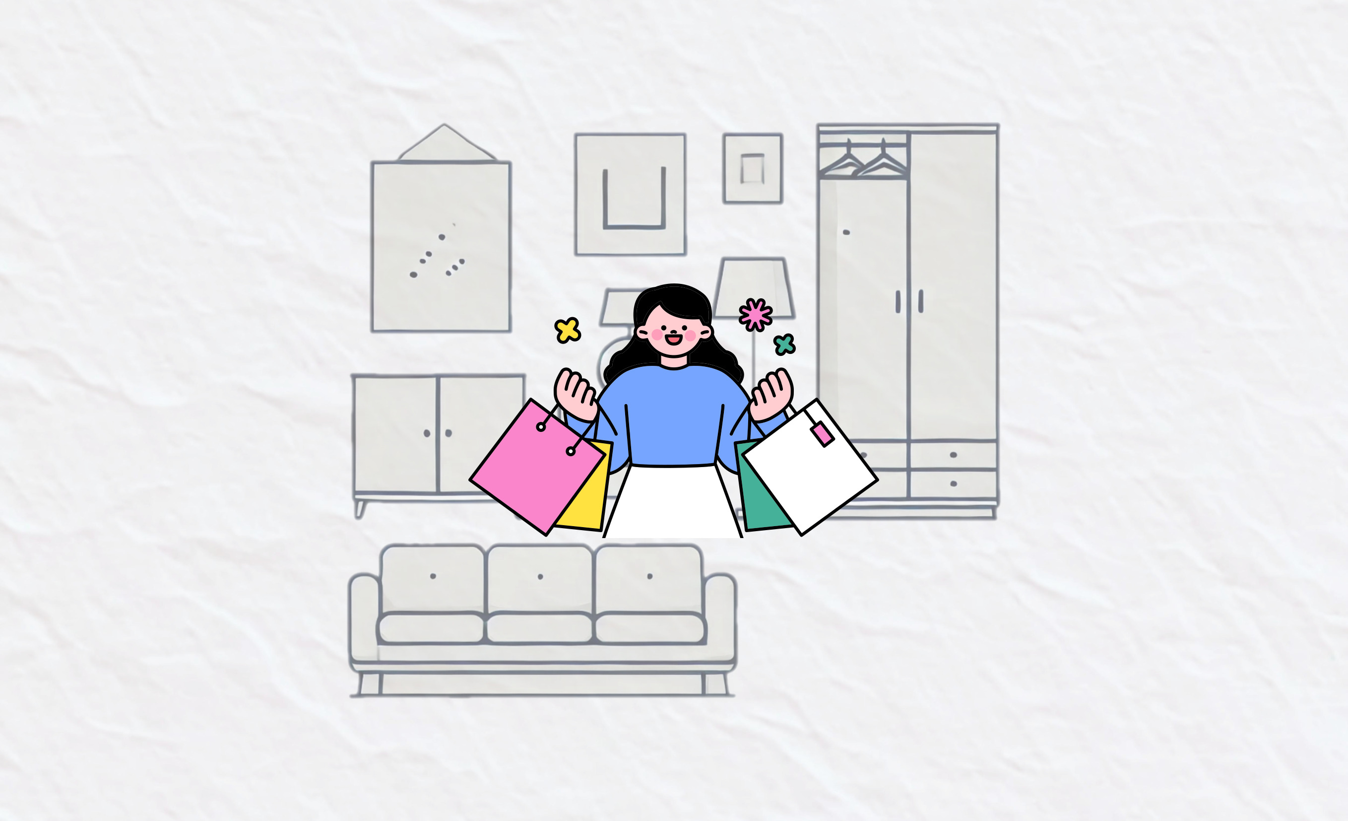 이케아 가구 없이 저렴하게 감성 인테리어 완성하는 방법!