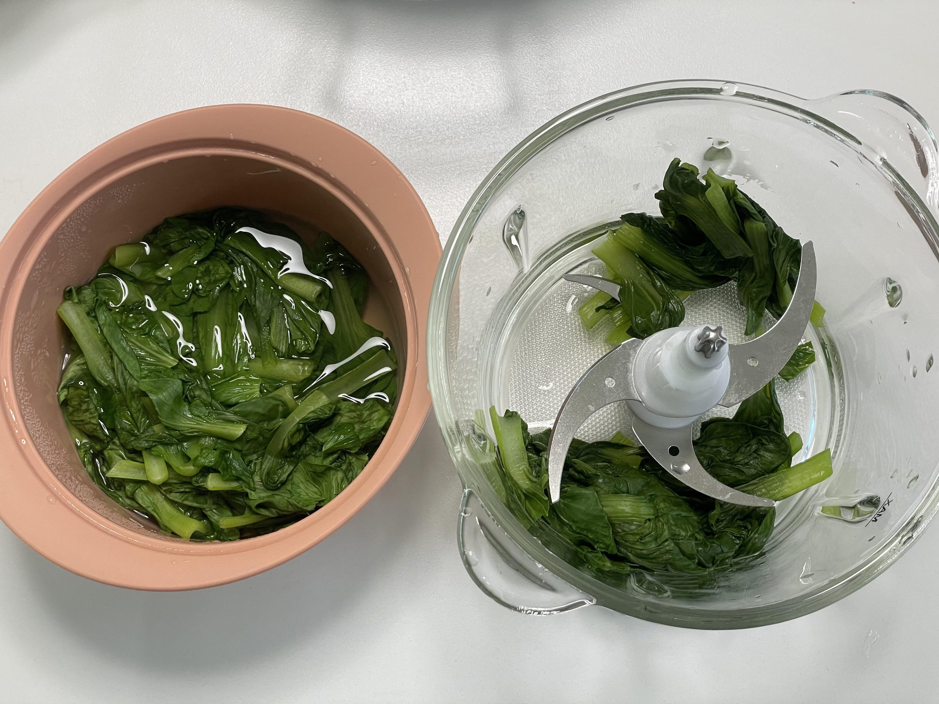 토핑 이유식 청경채 큐브