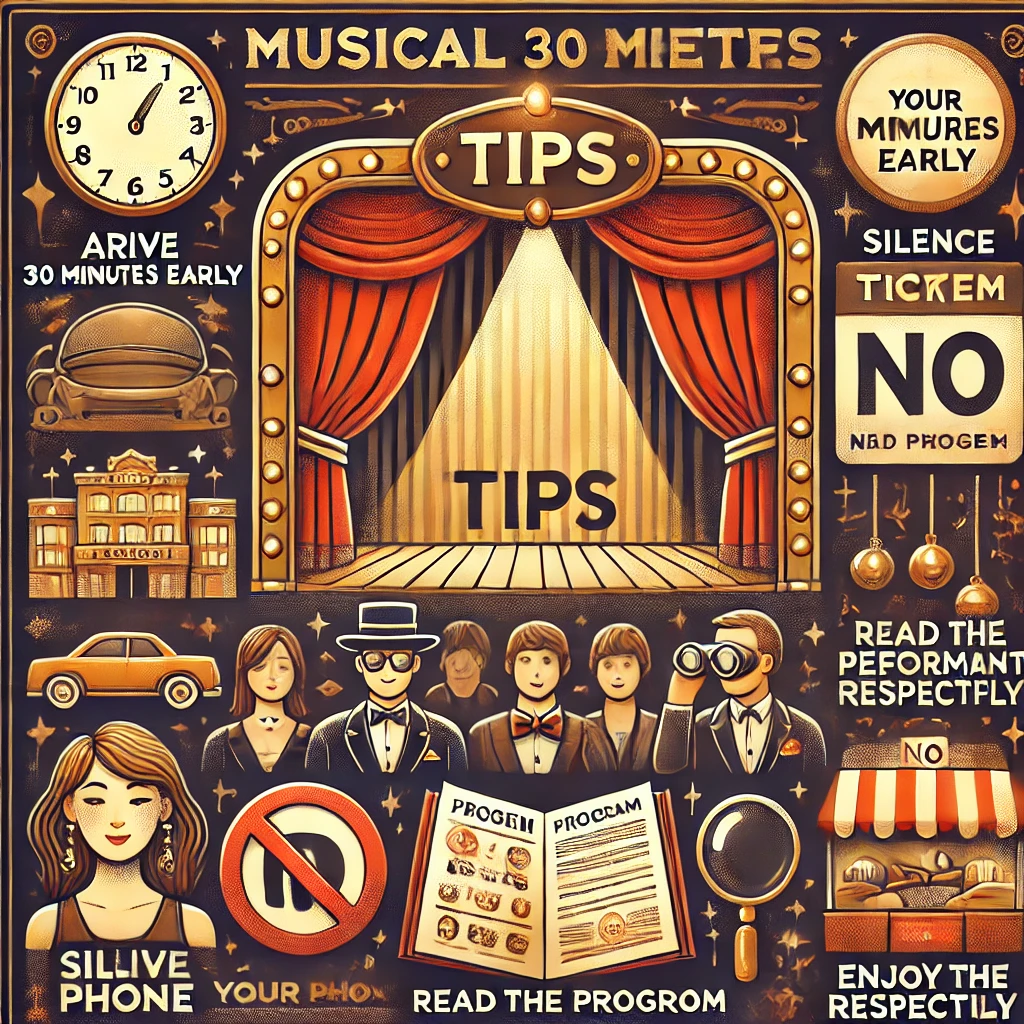 뮤지컬 팁에 대한 이미지