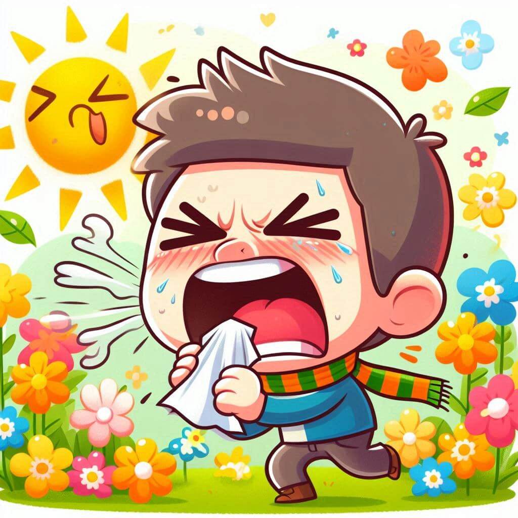 비염으로-힘들어하는-사람-이미지