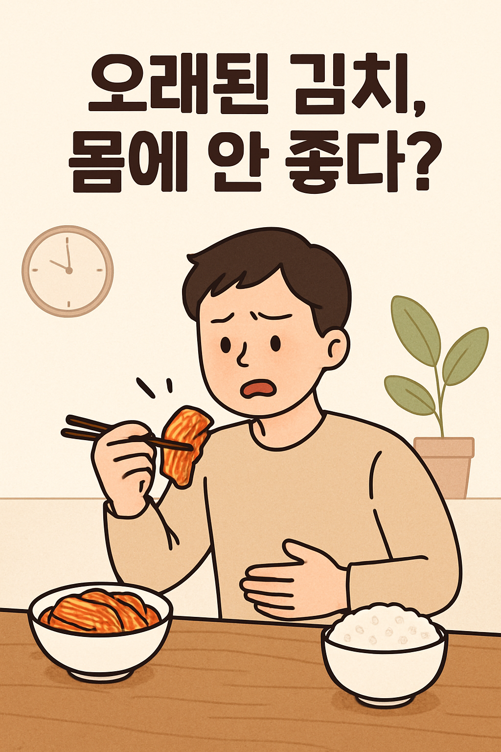오래된 김치, 먹어도 될까?