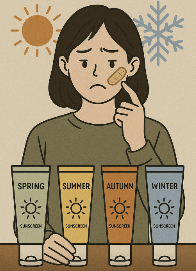 피부 예민러를 위한 계절별 썬크림 비교 사용 후기 관련 사진