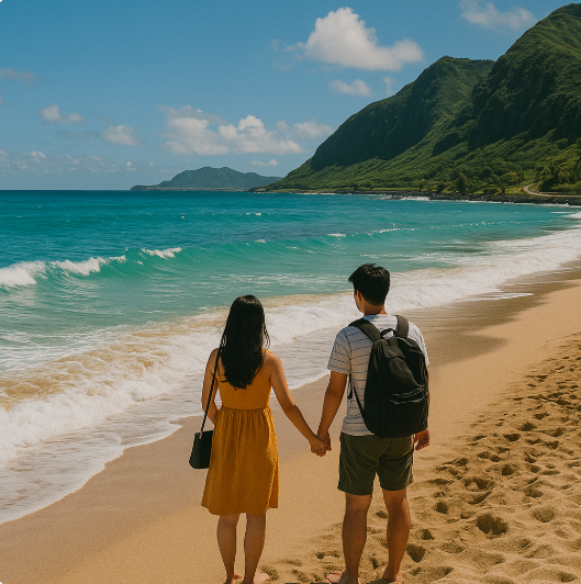 하와이 여행 추천 일정 – 4박5일 렌트카 여행 코스