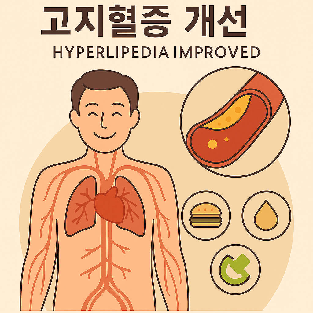 고지혈증 개선