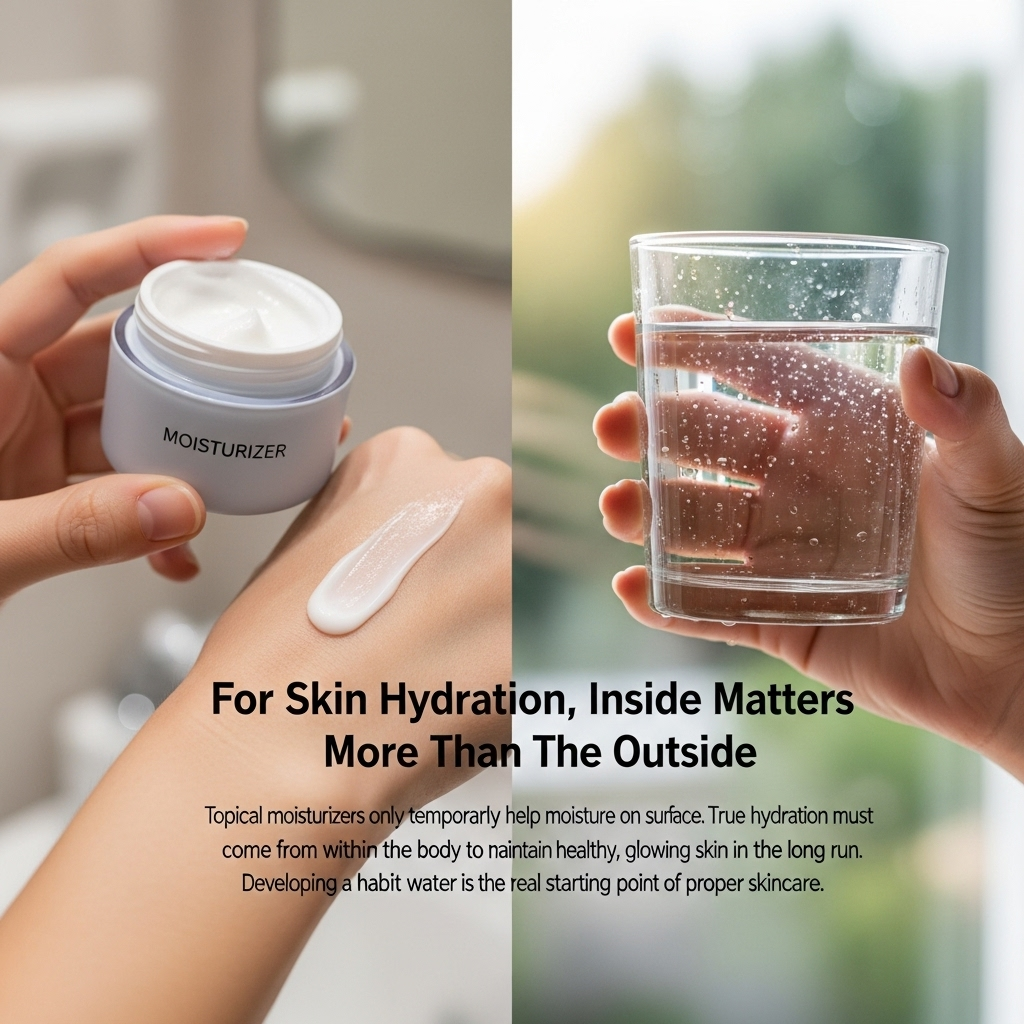 피부 보습, 겉보다 속이 먼저다
