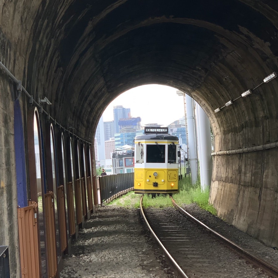 부산해변열차 달맞이역