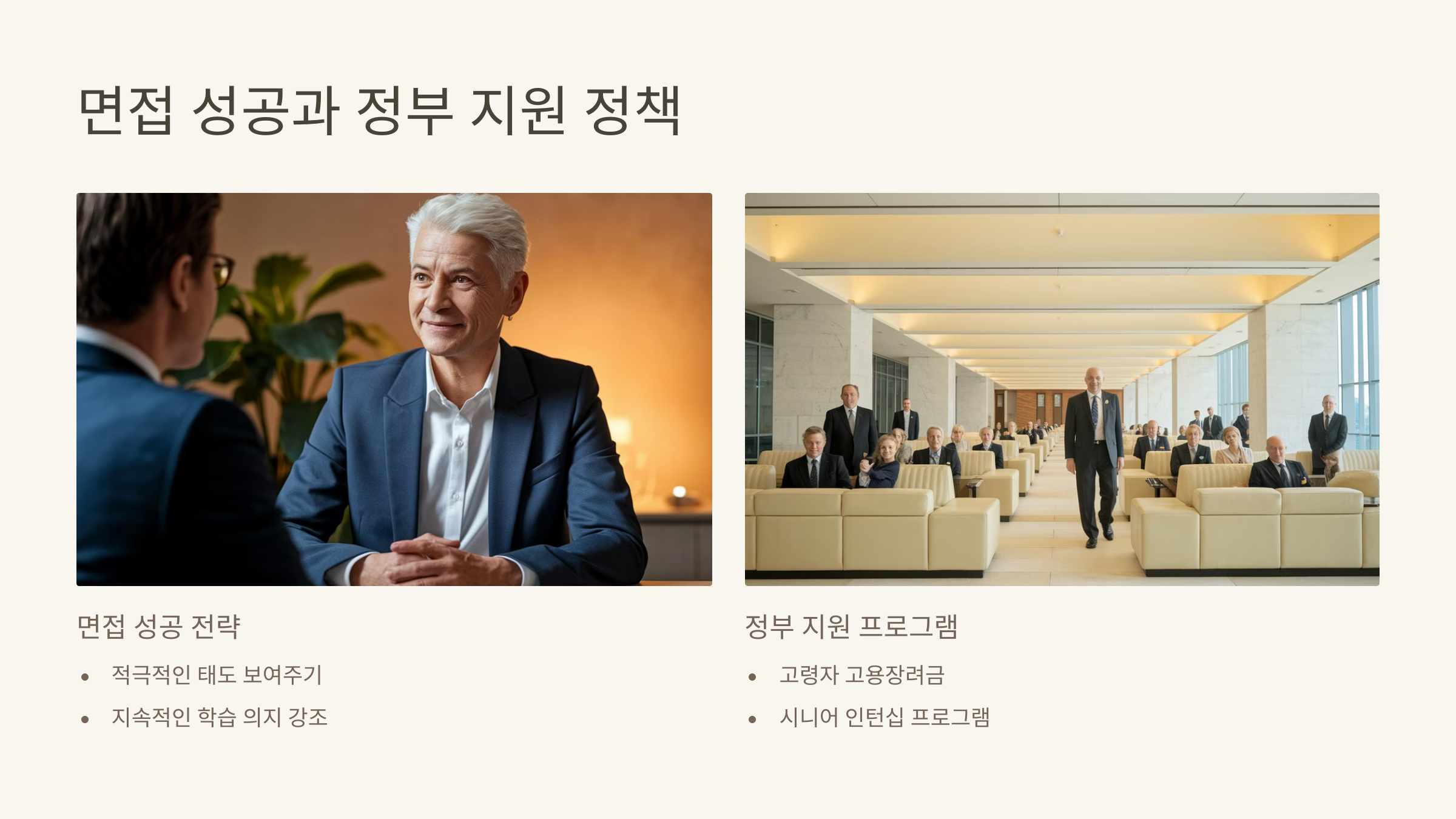 정부 지원 정책과 혜택