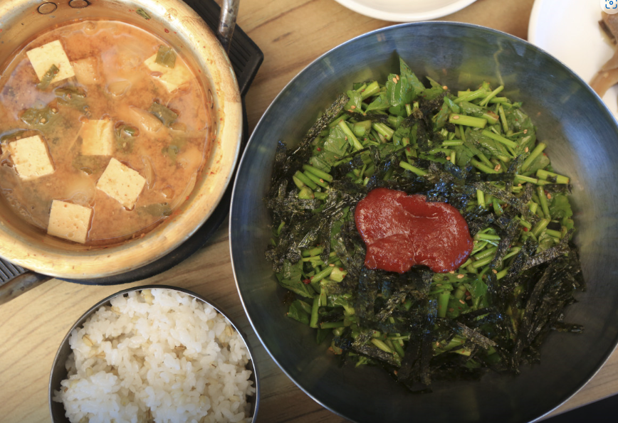 탐복미나리가든 대표 메뉴