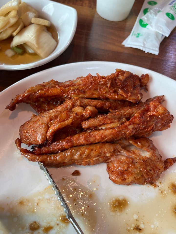 닭목살