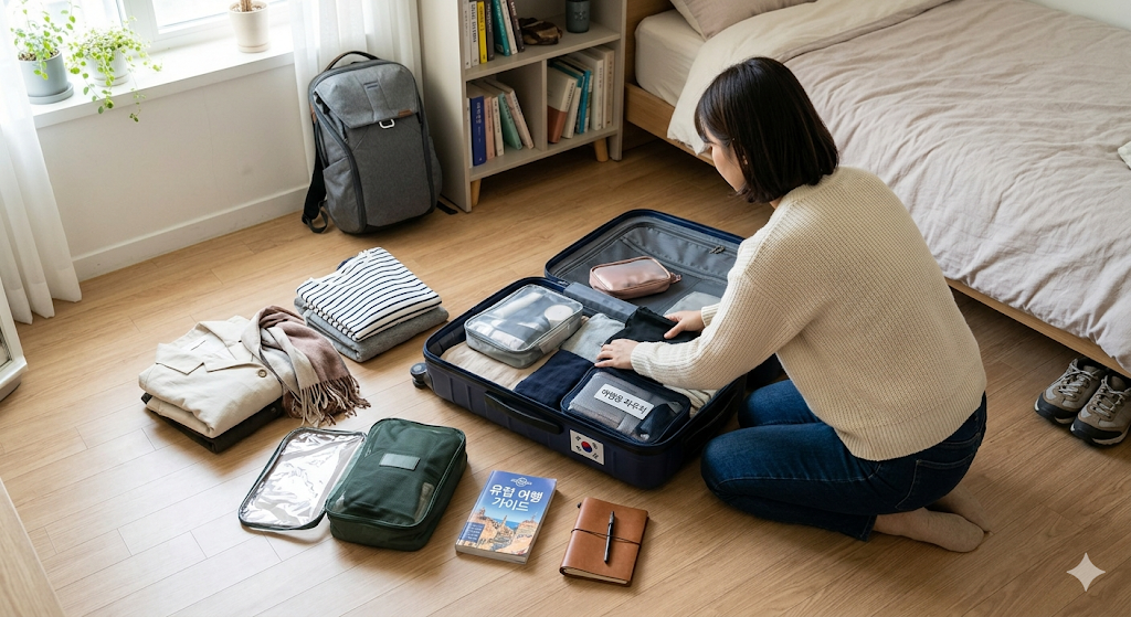 여행 짐 싸기 완벽 가이드 (짐 줄이면서도 빠짐없이 챙기는 방법)