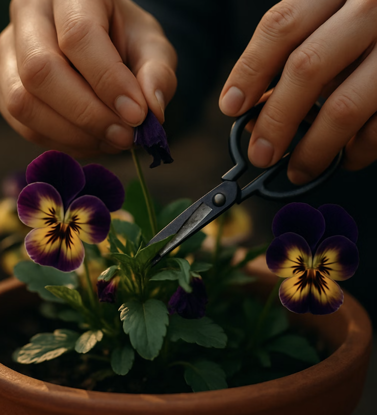 더 많은 꽃을 위한 즐거운 습관