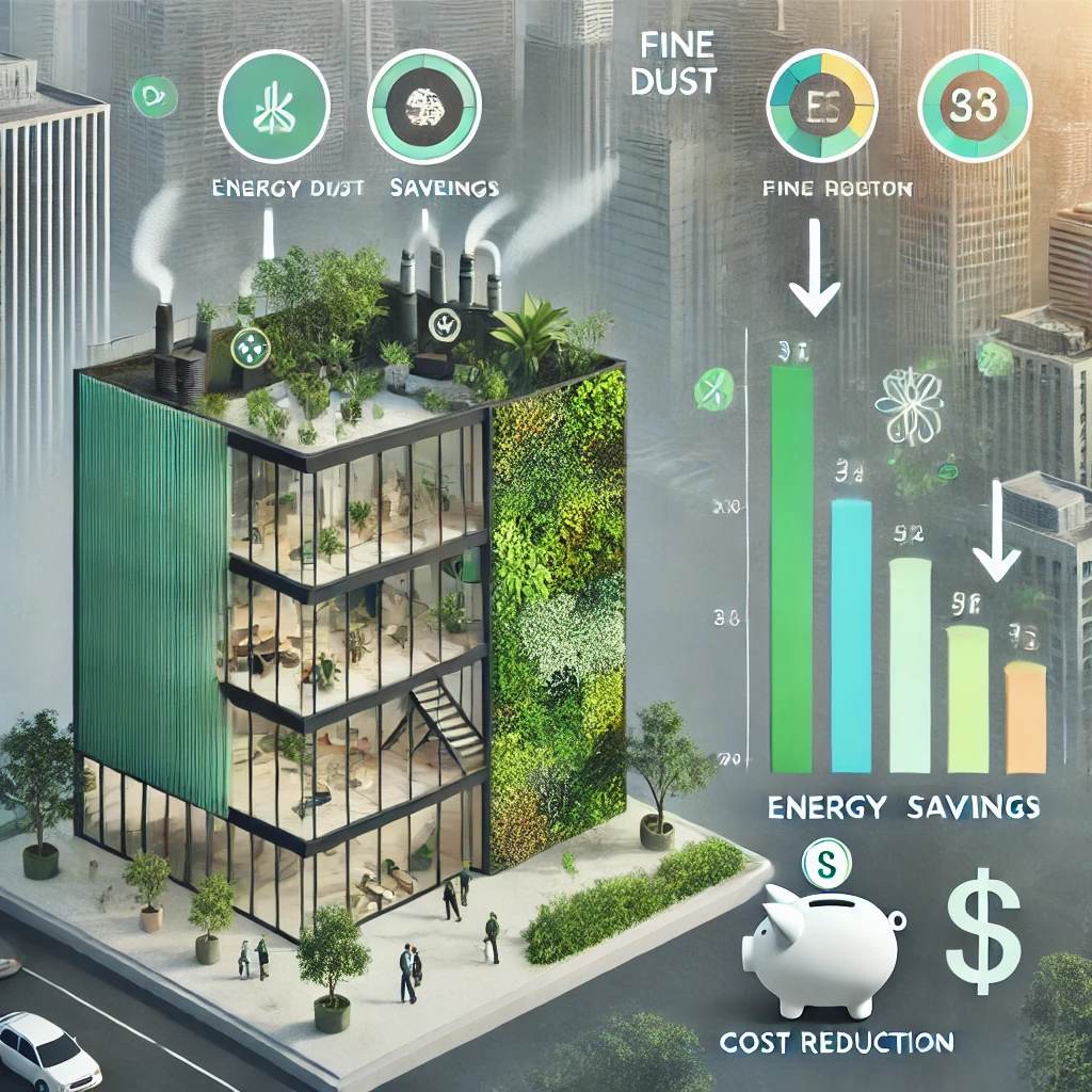 미세먼지 저감 식물의 경제적 가치