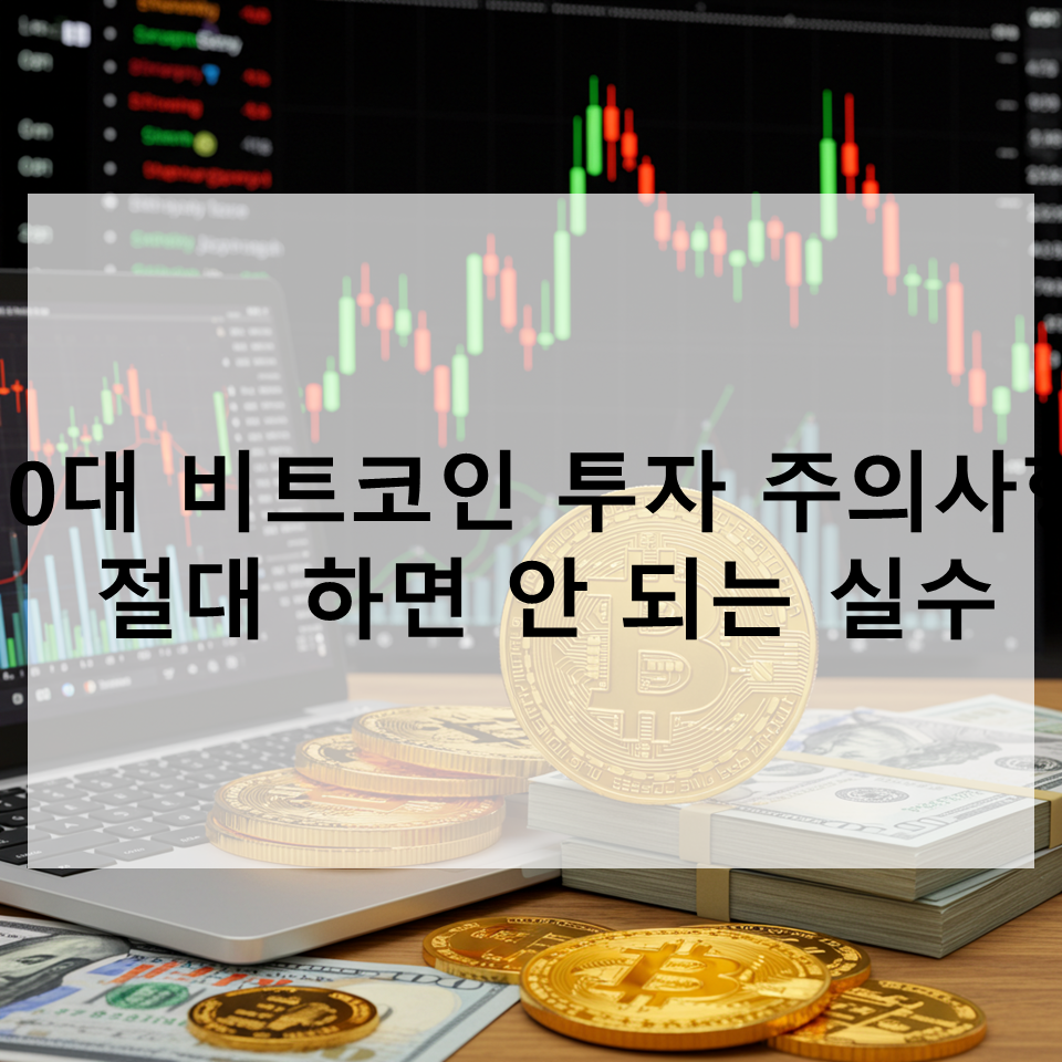 10대 비트코인 투자 주의사항