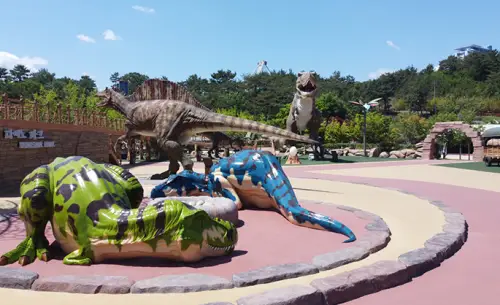 고성공룡엑스포 야외전시 안내입니다