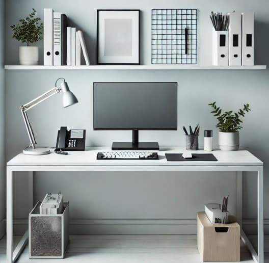 미니멀 라이프를 위한 책상 정리 노하우: 깔끔한 공간이 집중력을 높인다