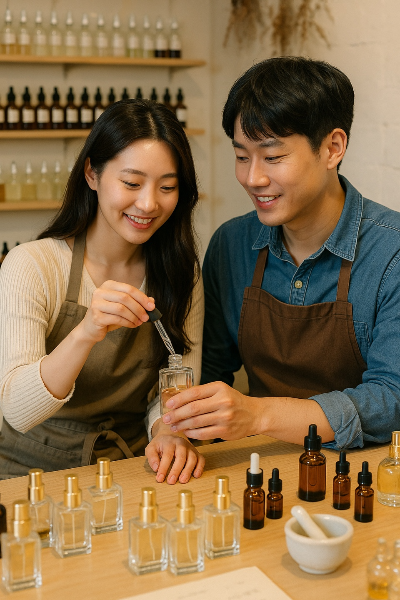 비오는날 향수만들기 데이트