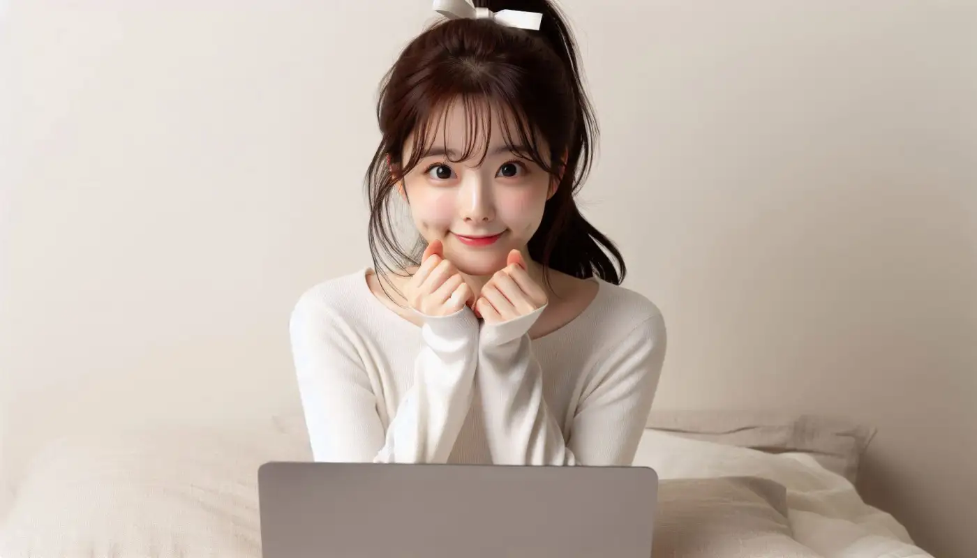 skt-퍼플렉시티-가입방법을-알아보는-여성의-모습